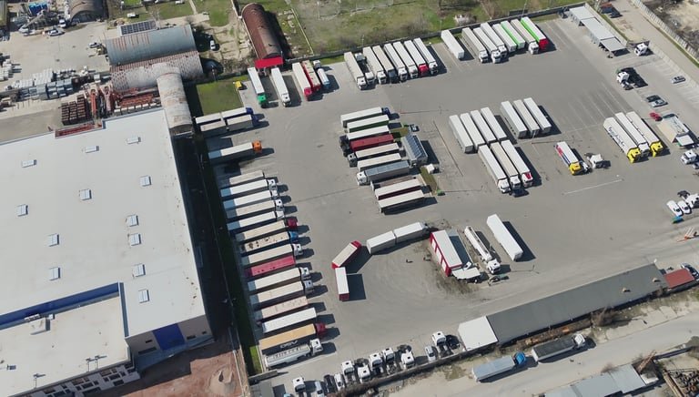 Автобаза САМ 96 София - паркоместа за камиони